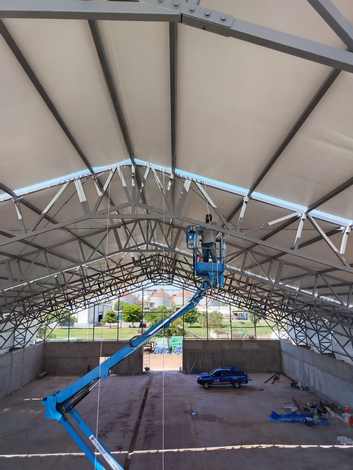 Instalación de almacen industrial